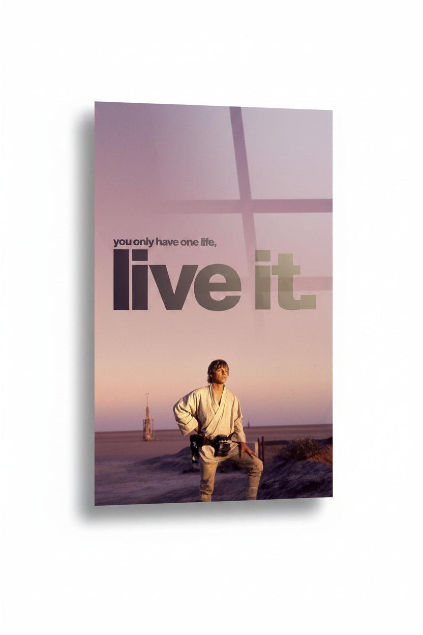 Motivational glossy poster