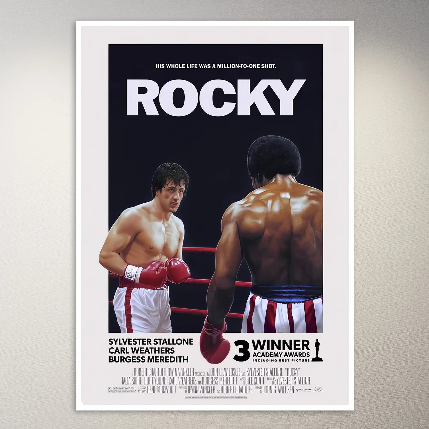 Rocky A Million-To-One Shot Poster