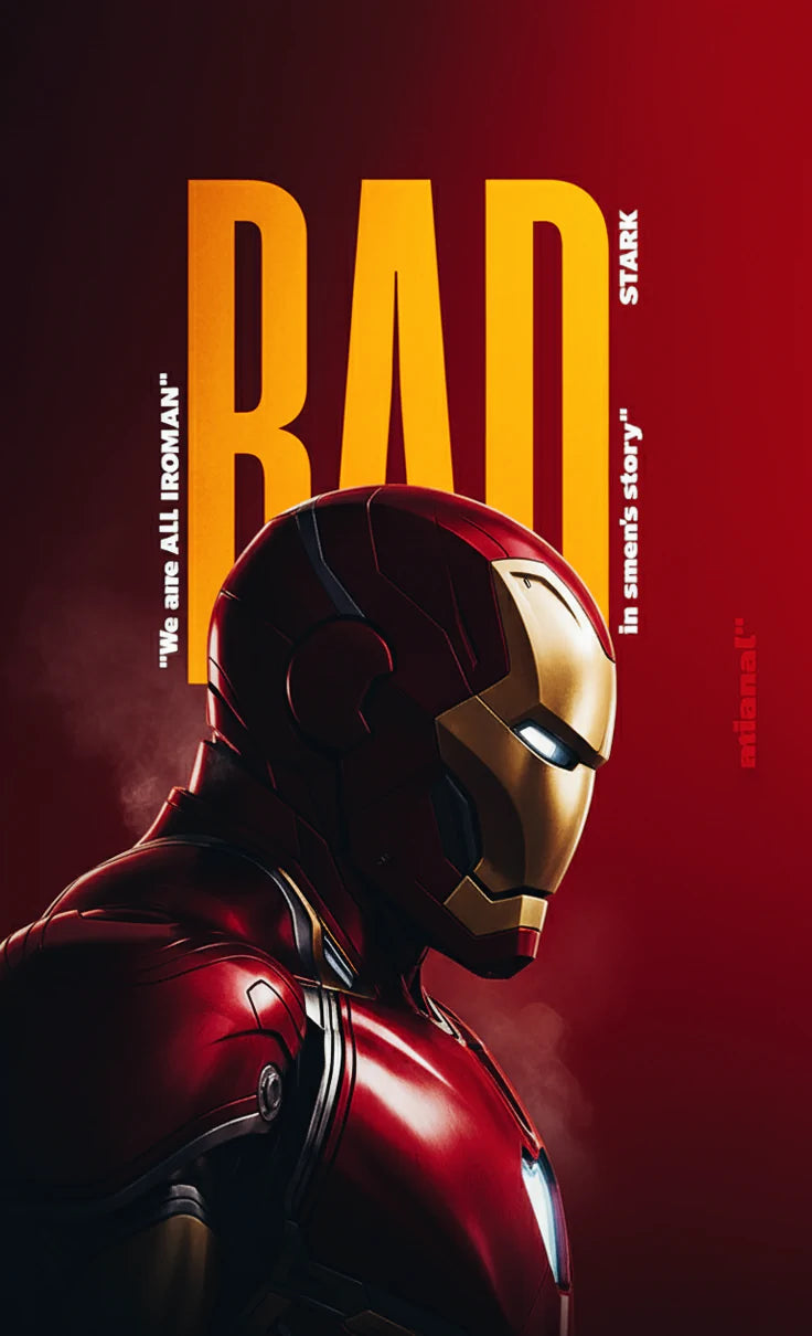 IRON MAN GLOSSY POSTER