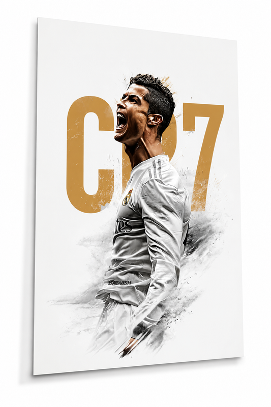 CR7 Glossy Poster
