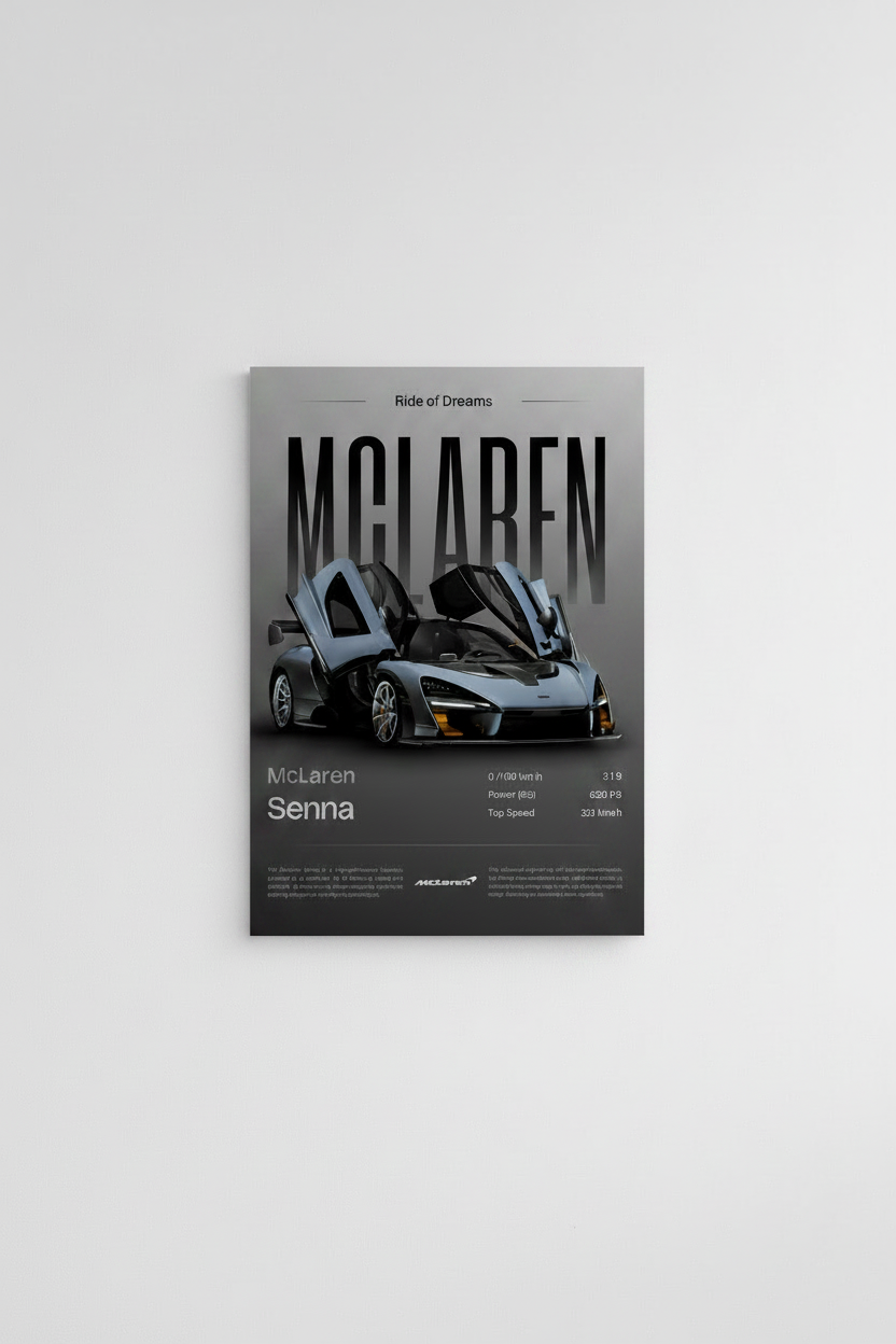 McLaren Glossy Poster