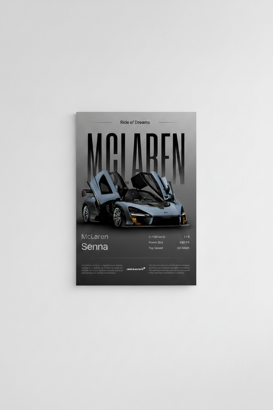 McLaren Glossy Poster