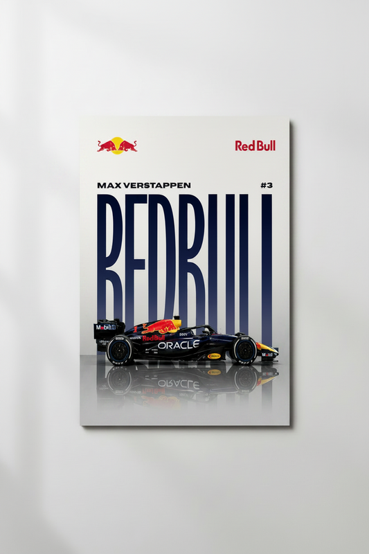 Red Bull F1 Glossy Poster