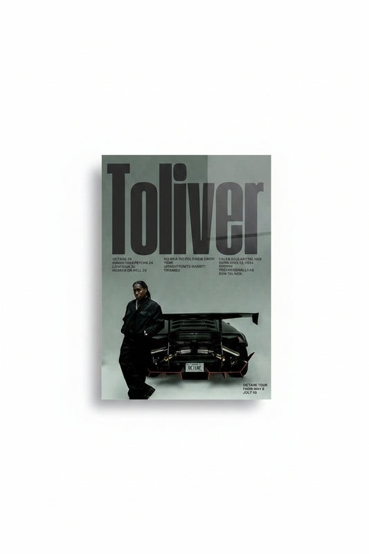 DON TOLIVER GLOSSY POSTER