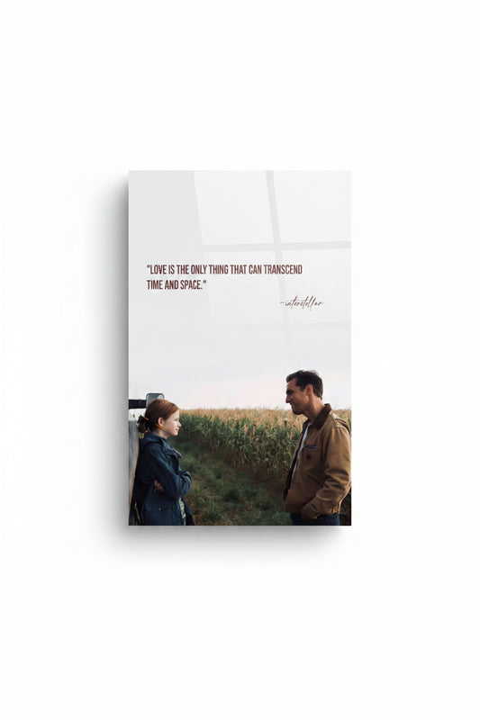 INTERSTELLAR GLOSSY POSTER