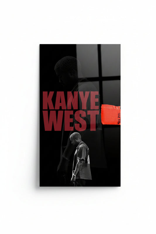 KANYE WEST GLOSSY POSTER