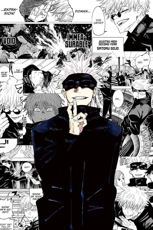 LNASI Satoru Gojo Manga Poster