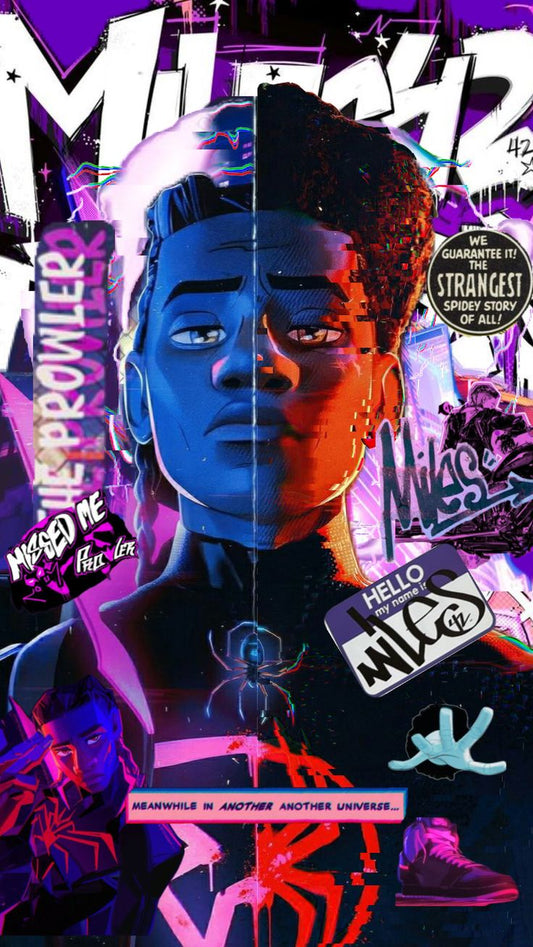 Miles Morales Glossy Poster